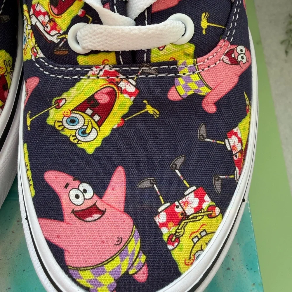 Vans ComfyCush SpongeBob Sneakers - Black and Yellow. New with box. - Picture 5 of 11
